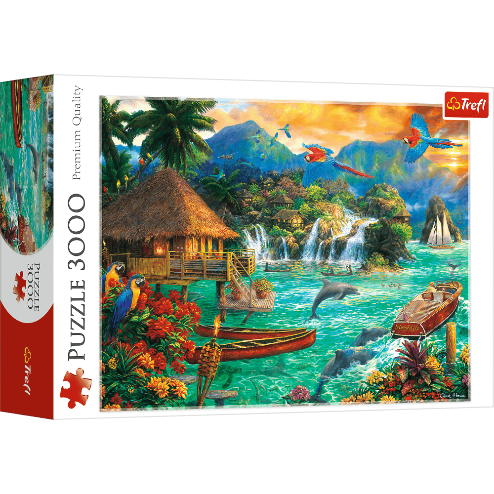Trefl jigsaw puzzle 3000 pieces Island life